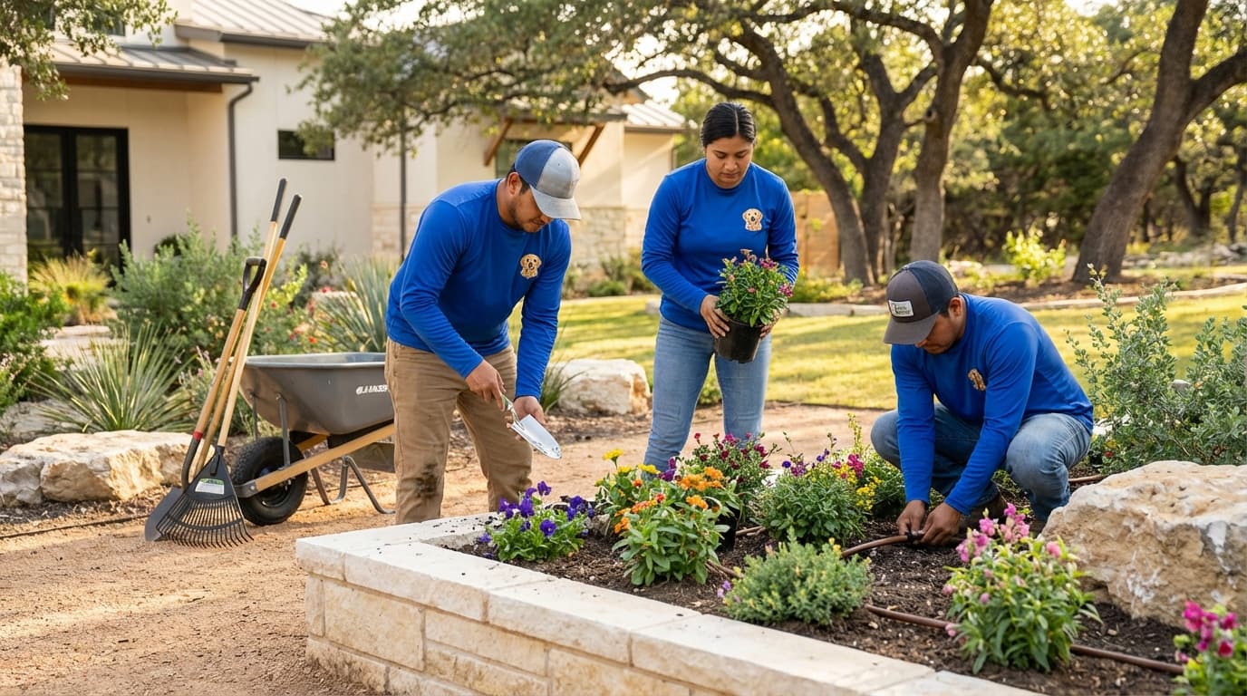 Custom Flowerbed Creation: Elevate Your San Antonio Landscape