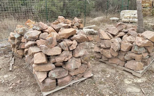 Moss Rock — Building Stone material delivered and installed by Canopy Land Solutions in San Antonio, TX